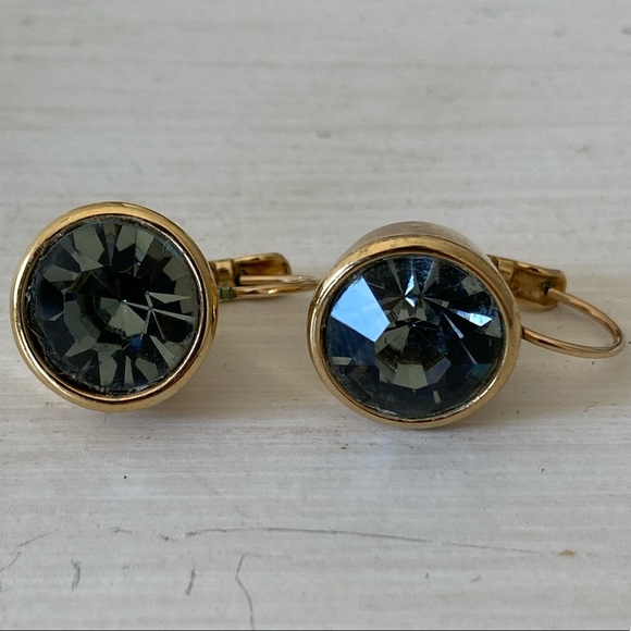 ✨KATE SPADE✨Gold Gemstone Drop Earrings - Picture 8 of 12